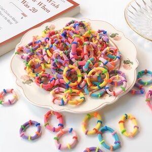 Gentle Nylon Baby Hair Ties, Toddler Hair Ties, Baby Hair Band